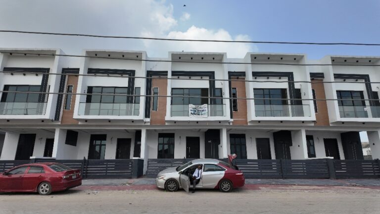 Virgo Property A 3 Bedroom Terrace with BQ Cost 130m Title: GOVERNOR’S CONSENT AND BUILDING APPROVAL Location : Aniyameta street, Ikota GRA. Phase 2.